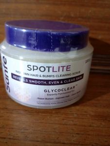 ingrown hair & bump clearing scrub