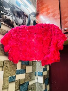 Pink Floral Bolero Jacket