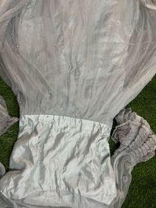 Blue Party Wear Gown