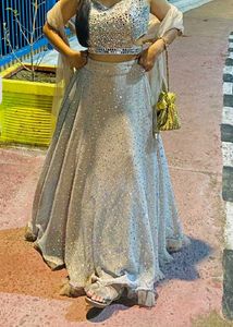 gown and lengha