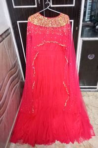 beautiful attached  pochu gown