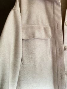 H&amp;M Beige Shirt Jacket