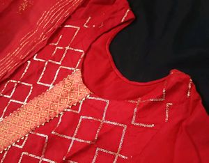 Amazing Red Suit With Duppata For Women&#39;s ❤🥳