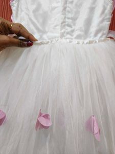 White party frock