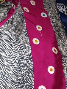 Multi Colour Crape Saree