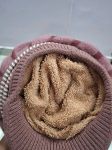 Woollen Cap In Hat Style
