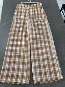 SHEIN PLAID HIGHWAIST TROUSER