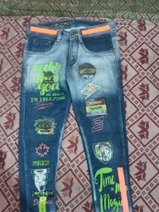 Cool Graphic Jeans