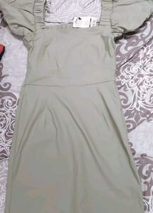 Cute Olive Green Dress