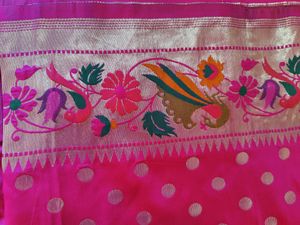 Paithani Design Border Saree