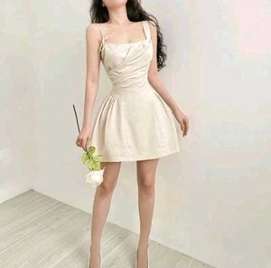 newme White Mini Dress
