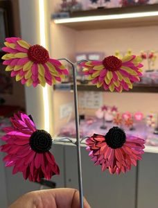 🌻Half Sunflower Flower Earrings