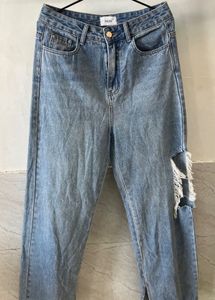 light Blue High Waisted Jean
