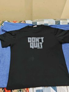 Black Graphic Print T-Shirt