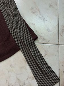 Ribbed Tank Top with Bow