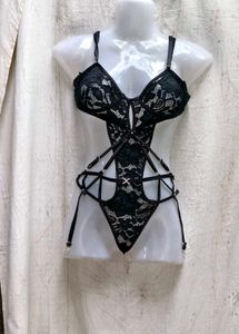 Black Lace Bodysuit