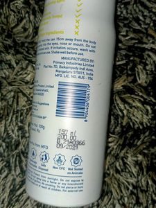 No Alcohol Body Spray