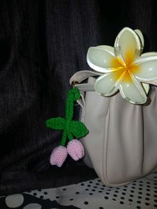 Flower Bag Charm