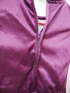 4-6 Years Elegant Purple Girl&#39;s Party Dress
