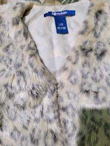 Premium Faux Fur Leopard Vest