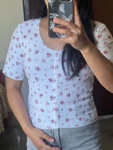 Floral Print Top