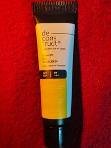 Deconstruct Gel Sunscreen SPF 55+ PA+++ (Sample)
