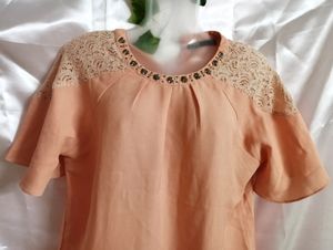 Peach Colour Top
