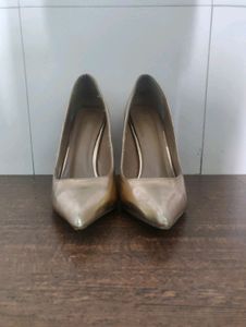 Catwalk Gold Stilletos