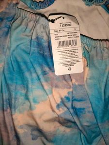 Tie-Dye One Shoulder Dress