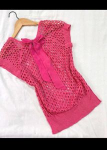 🎁Buy 2 Get2 Free Printer Bow Crochet Top D