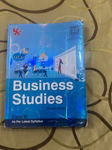 BUSINESS STUDIES FOR CLASS 11th. (cash Only)
