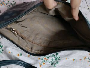 Baggit Handbag Teal Green Color