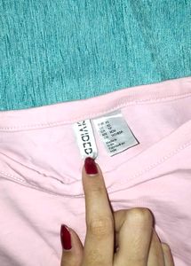 H&amp;M Pink Crop Top