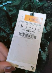 Original Zara Sequence Top