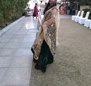 Gown 🔥😍 Green 💚velvet