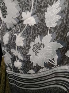 Floral Print Curtain