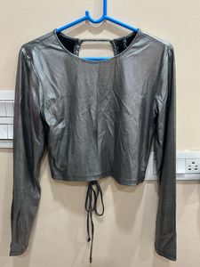 SALE! Party Wear Silver Top