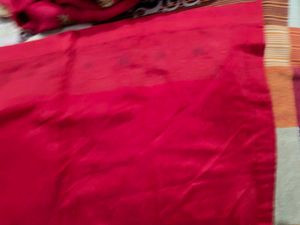 Red Satin Fabric