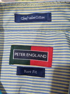 Formal Striped Peter England Shirt
