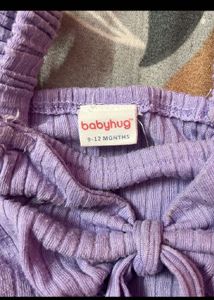 Cute Purple Babyhug Playsuit..!