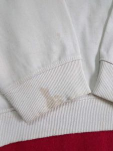 Olive Green And white Graphic Hoodie