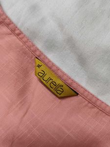 Aurelia Pink Cotton Kurta