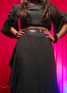 Ethnic skirt and blouse top