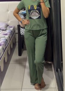 Cute Green Lounge Set