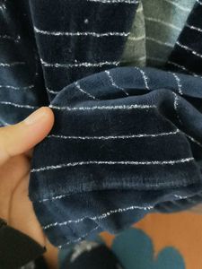 Striped Zip-Up Hoodie