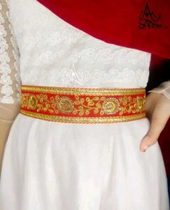 Red &amp; Gold Kamarbandh