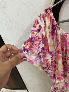 Floral Smocked Maxi