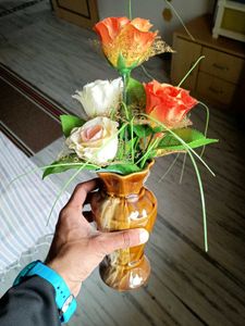 Floral Arrangement in Vase, 1psc