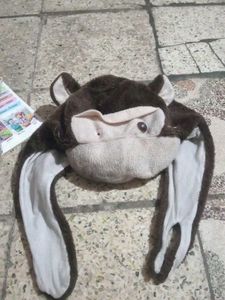 Stuffed Monkey Cap 🧢