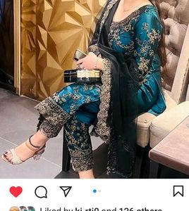 Elegant Embroidered Kurta Set